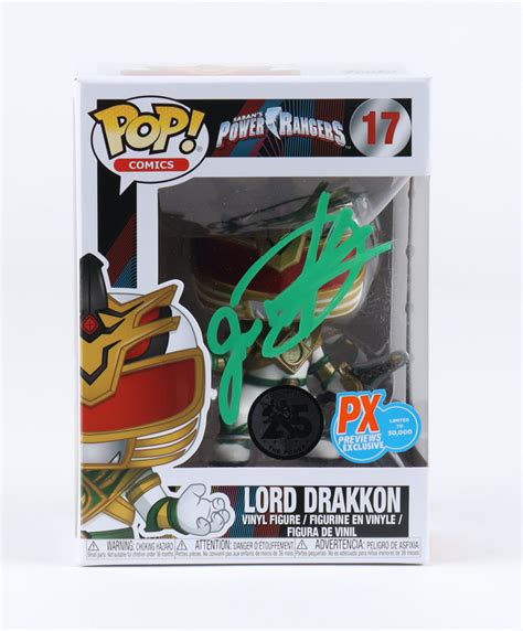 Jason David Frank Signed Power Rangers 17 Lord Drakkon Funko Pop