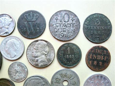 Wereld Lot Of Various Old Coins 1067 1949 165 Pieces Incl Silver