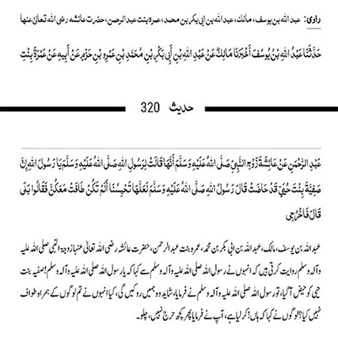 Sahih Bukhari Hadith 320 Video Dailymotion