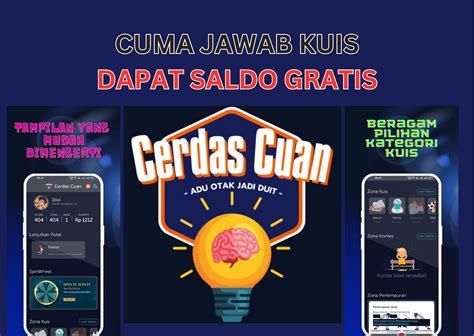 Tanpa Modal Cuma Jawab Kuis Dapat Saldo Gratis Rp Tiap Hari