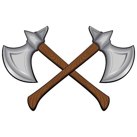 Crossed Axes Ai Royalty Free Stock Free Vector