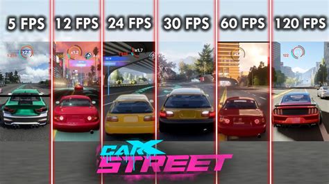 Carx Street Comparison Fps Vs Fps Vs Fps Vs Fps Vs Fps