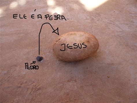 Pedro A Pedra Da Igreja Voz Que Clama Do Deserto