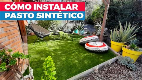 C Mo Instalar Pasto Sint Tico Youtube