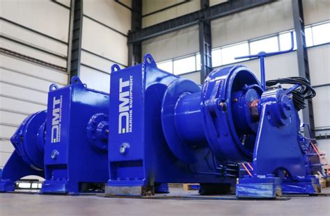 Winches Standard Or Tailormade Dmt Marine Equipment