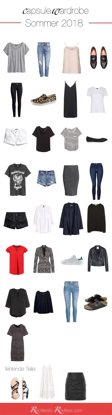 Sommer Capsule Wardrobe Meine Minimalistische Sommergarderobe