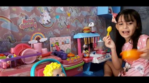 FAZENDO PAPINHA PARA A BABY ALIVE YouTube