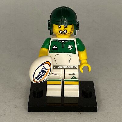 Lego Rugby Player Minifigure Lego Collectible Minifigure Series Cmf