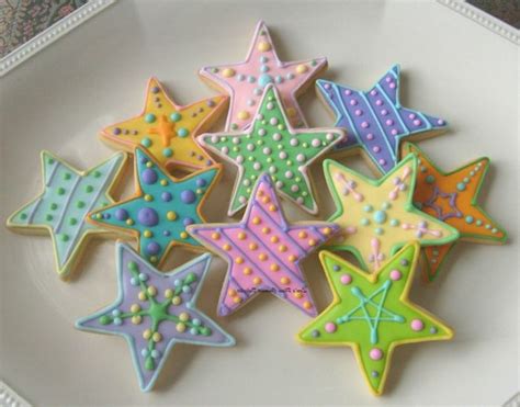 Galletas Navideñas Con Forma De Estrella