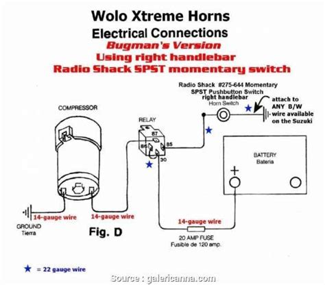 Parallel Circuit Diagram With Horns