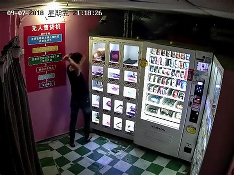 Worlds Horniest Man Smashes Into Sex Doll Vending Machine Before Making Off With A Stolen Latex