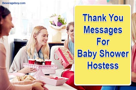 50 Thank You Messages And Wishes For Baby Shower Hostess Beverageboy