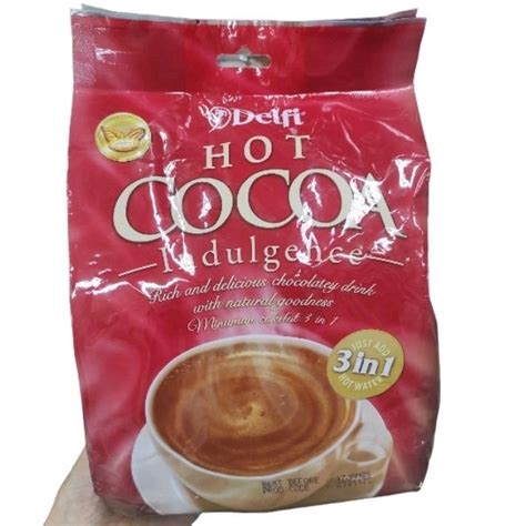 Jual Delfi Hot Cocoa Indulgence In Isi Sachet X Gr Minuman Coklat Bubuk Shopee Indonesia