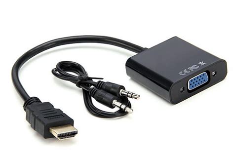 Переходник адаптер HDMI в VGA (с 3.5мм аудио) Эмулятор монитора – фото ...