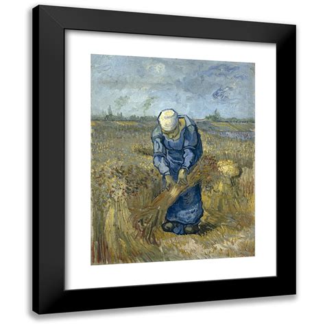 Vincent Van Gogh 12x14 Black Modern Framed Museum Art Print Titled