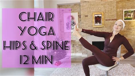 12 Minute Chair Yoga Flow For Hip Flexibility And Strength 🏆 Seated Practice A Complete Guide