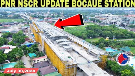 Gantry Tatawid Na PNR NSCR UPDATE BOCAUE STATION BULACAN July 30 Build