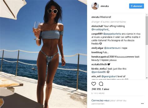 Actu Emily Ratajkowski Sexy En Bikini La Photo Hot Celebrites The Latest Informations