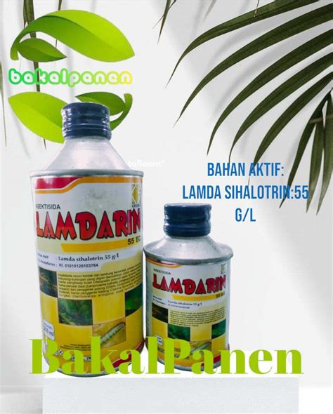 Insektisida Obat Hama Lamda Sihalotrin Kresna Lamdarin Ec Lazada