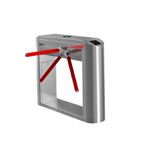 Tripod Turnstile Face Recognition And Thermal Detection Access Control