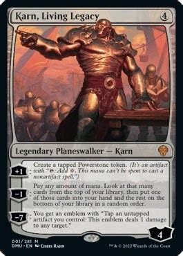 Karn Living Legacy Dominaria United Magic The Gathering