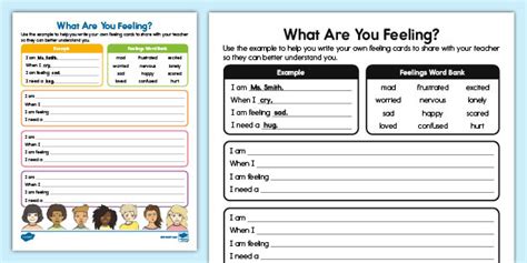 What Are You Feeling Social Emotional Learning Activity