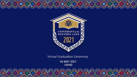 Uwc Virtual Graduation 2021 Chs Dentistry And Law Youtube