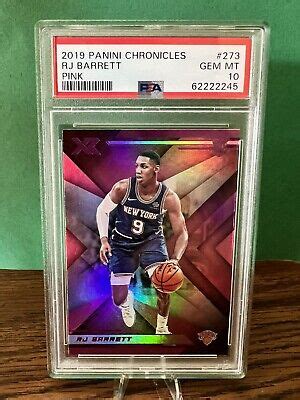 2019 Panini Chronicles XR Pink RJ Barrett Rookie Basketball Card 273