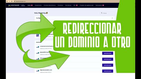 COMO REDIRECCIONAR UN DOMINIO DE UNA PÁGINA WEB YouTube