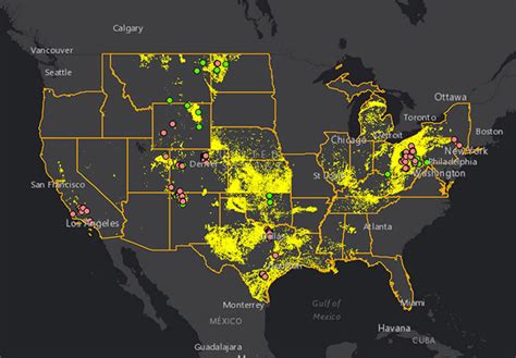 OIL AND GAS THREAT MAP THE SUBSURFACE