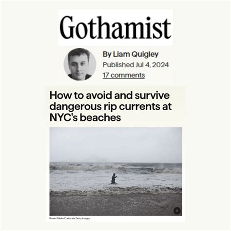 Gothamist Writer Liam Quigley Shares Ways To Be Safe At Nyc Beaches