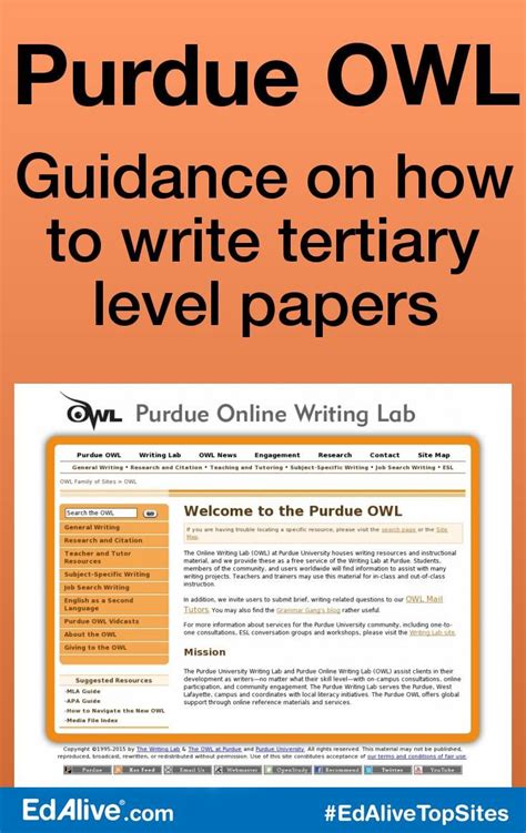 Purdue Owl Writing Lab Memo