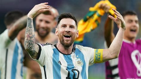 World Cup: Lionel Messi marks 1,000th game with a goal as Argentina ...