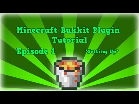 Minecraft Bukkit Plugin Tutorial Episode 1 Setting Up 1 8 YouTube