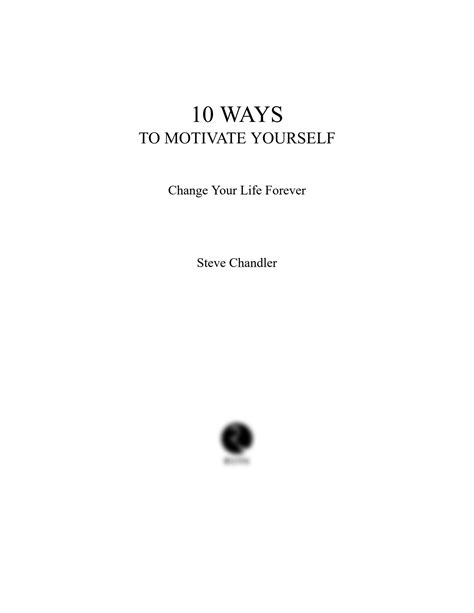 Solution Ways To Motivate Yourself Change Your Life Forever Studypool