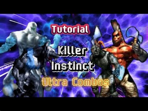 Tutorial Ultra Combos Killer Instinct Snes Youtube