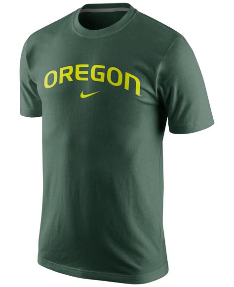 Lyst Nike Mens Oregon Ducks Wordmark T Shirt In Green For Men