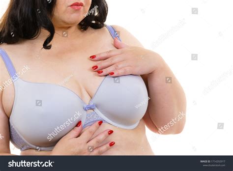 Plus Size Fat Mature Woman Wearing Stock Photo Edit Now 1714292917