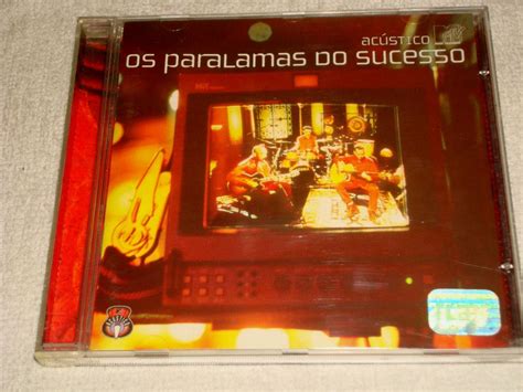 Cd Os Paralamas Do Sucesso Ac Stico Mtv Cd Original Bom Estado Item