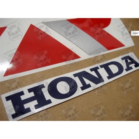 HONDA VFR 400K 1991 DARK BLUE VERSION STICKER SET