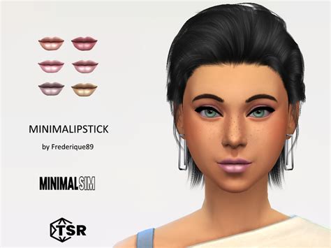 The Sims Resource Minimalsim Lipstick