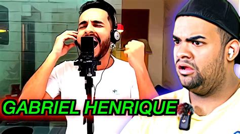 GABRIEL HENRIQUE I Have Nothing COVER First Time Hearing REACTION