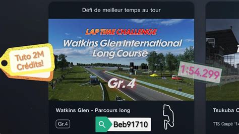 Gt Tutoriel M Lap Time Challenge Watkins Glen Silvia Spec R