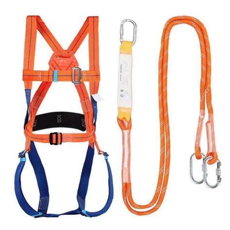 Buy Full Body Height Safety Fall Arrest Restraint Harness Kit for ...