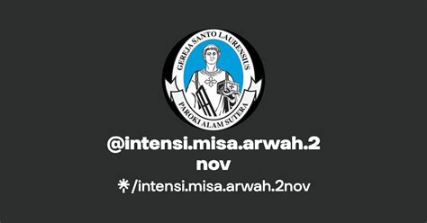 Intensi Misa Arwah 2nov S Link In Bio Linktree