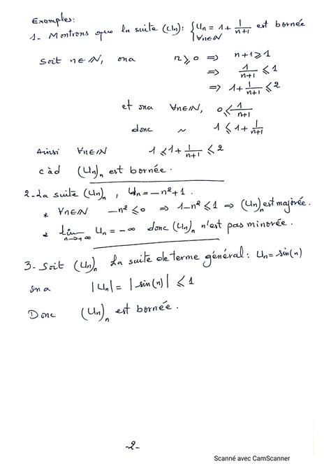 SOLUTION Exemples Et Exercices Du Chapitre1 Studypool