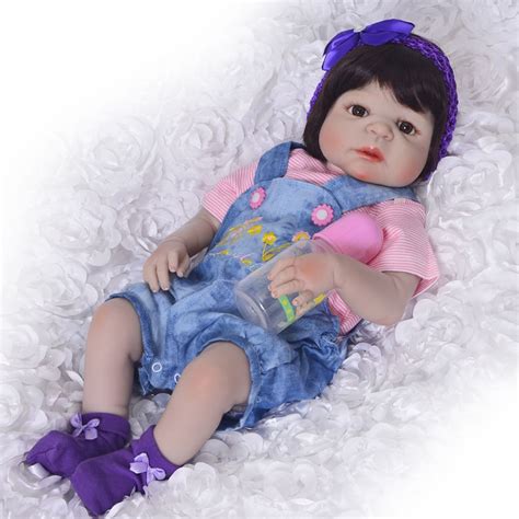 Boneca Reborn Bebe Betina Realista Toda Silicone 55cm Menina Submarino