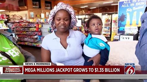 Mega Millions Jackpot Grows To 1 35b Games 2nd Highest Video