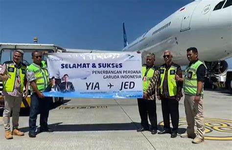 Mudahkan Jemaah Umrah Garuda Buka Rute Penerbangan Langsung Yia Jeddah