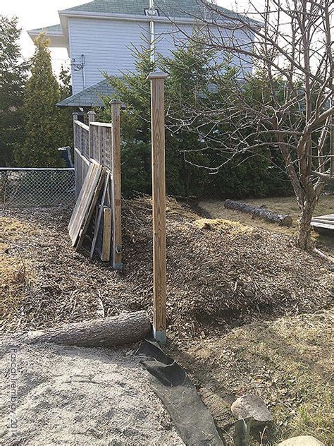 Fence Brace - How to Install Sturdy Wooden Fence Posts